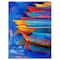 Designart - Boats and Jetty at Pier in Oil Painting - Sea & Shore Painting Print on Wrapped Canvas
